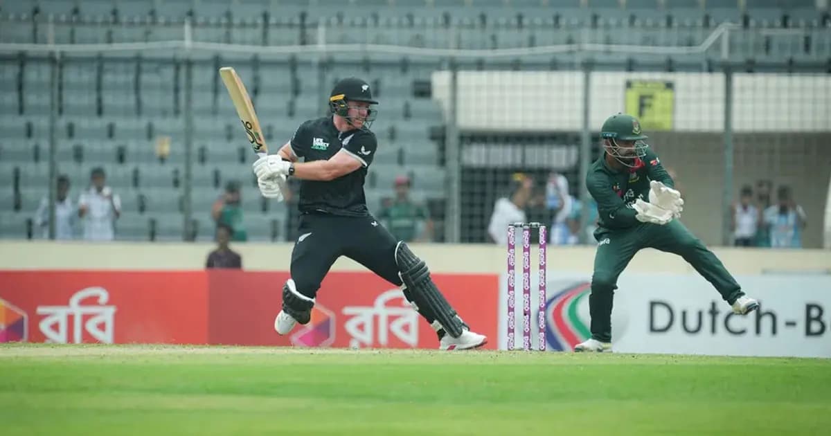 বাংলাদেশকে ২৪৮ রানের লক্ষ্য দিলো নিউজিল্যান্ড