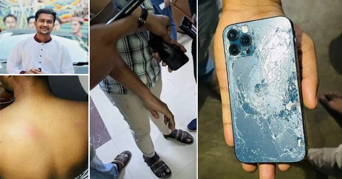 জিডি করতে গিয়ে পুলিশের মারধরের শিকার ঢাবি শিক্ষার্থী, ভেঙে দিল আইফোন