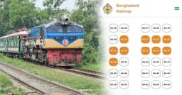ঈদযাত্রার ট্রেন টিকিটে তুমুল চাপ, আধঘণ্টায় ১ কোটি ২৭ লাখ হিট