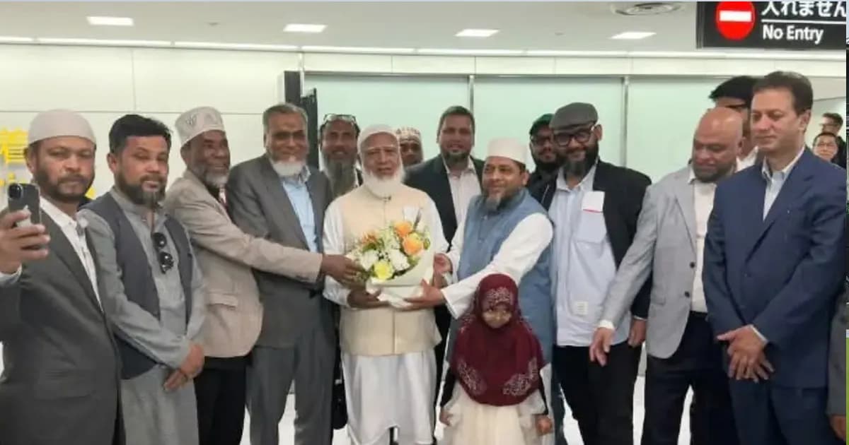 সাত দিনের সফরে জাপানে পৌঁছেছেন বিরোধীদলীয় নেতা