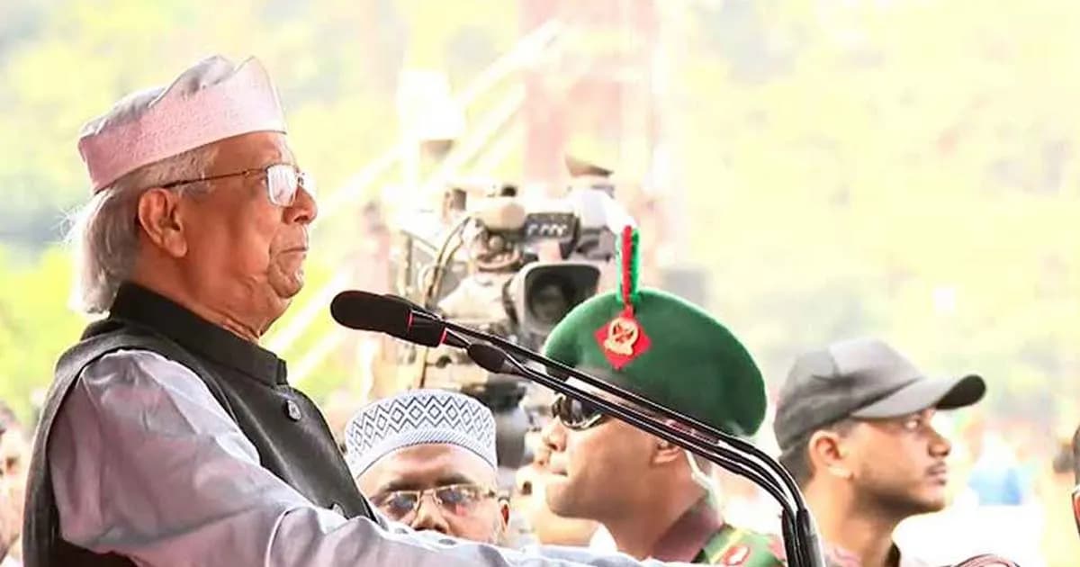 প্রিয় ওসমান হাদি তুমাকে বিদায় দিতে আসিনি: প্রধান উপদেষ্টা