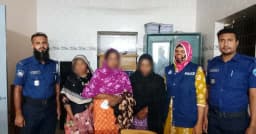 বাঞ্ছারামপুরে গাঁজাসহ তিন নারী আটক