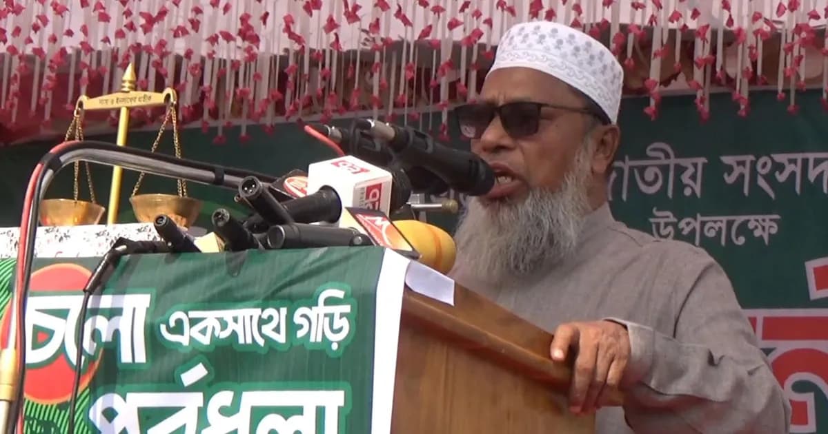 জামায়াত ক্ষমতায় গেলে সরকার হবে সাহসী ও শক্তিশালী: মাওলানা এটিএম মাছুম