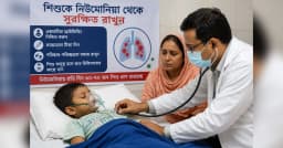 হামের তুলনায় নিউমোনিয়ায় মৃত্যু বেশি, গড়ে প্রাণ হারাচ্ছে ৭০ শিশু