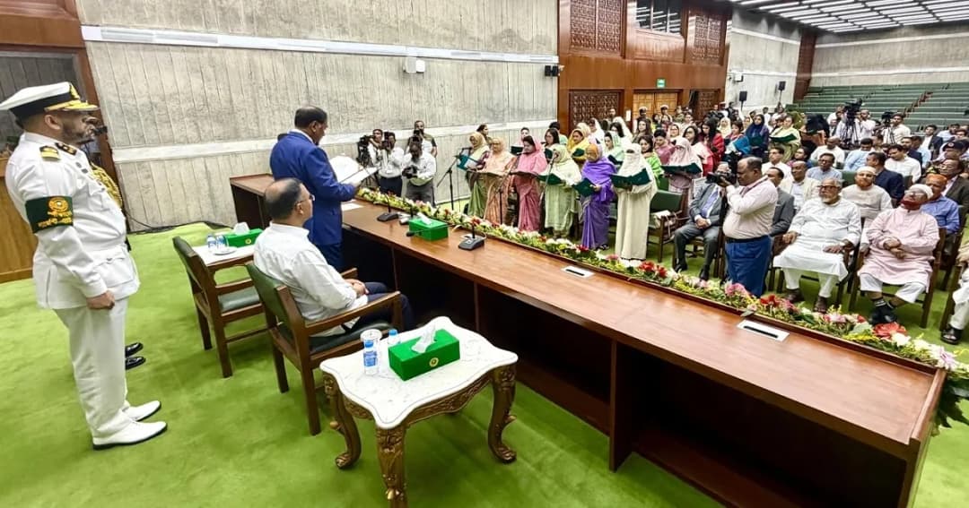শপথ নিলেন সংরক্ষিত নারী আসনের ৪৯ সংসদ সদস্য