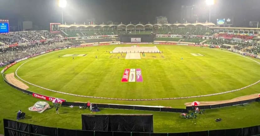 মিরপুরে শিলাবৃষ্টি, বাংলাদেশ-পাকিস্তান ম্যাচ বন্ধ