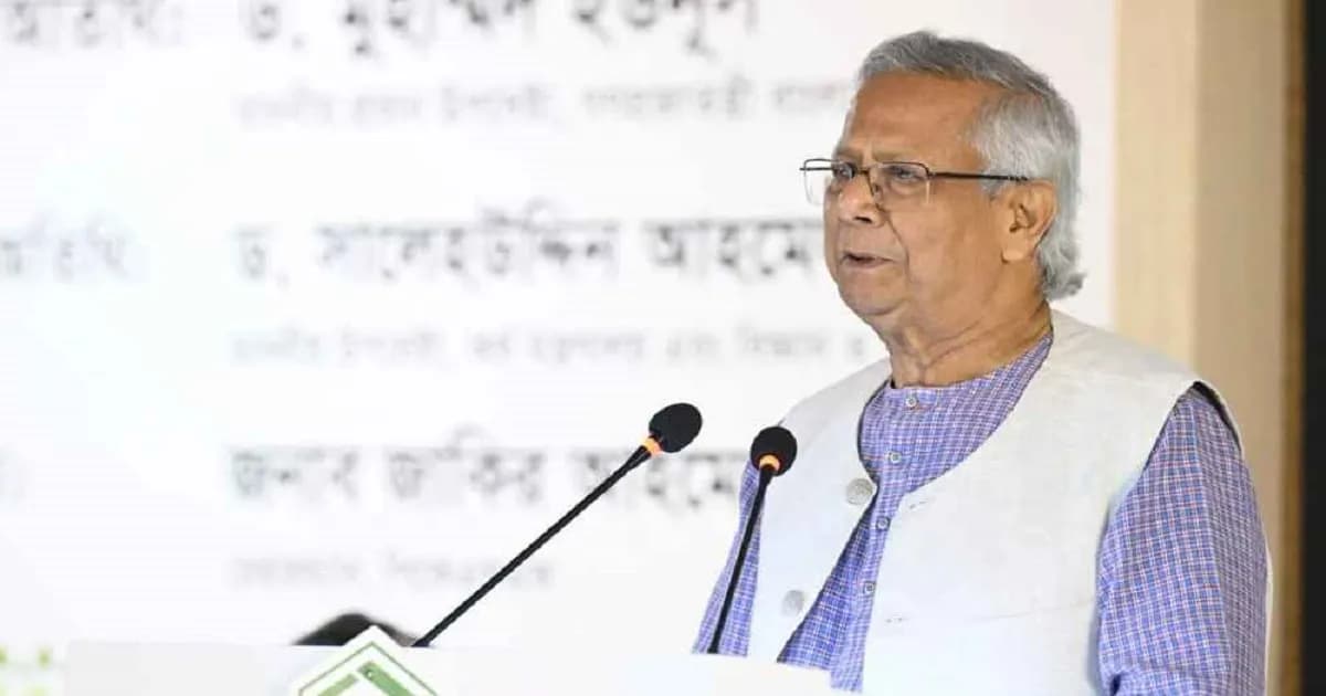 মানুষের জন্ম উদ্যোক্তা হওয়ার জন্য, চাকরির জন্য নয়: প্রধান উপদেষ্টা