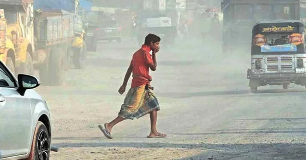 বিষাক্ত বাতাসে টানা কয়েক দিন শ্বাস নিচ্ছেন নগরবাসী