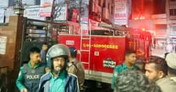 তোপখানা রোডের উদীচীর কার্যালয়ে ভাঙচুর ও অগ্নিসংযোগ