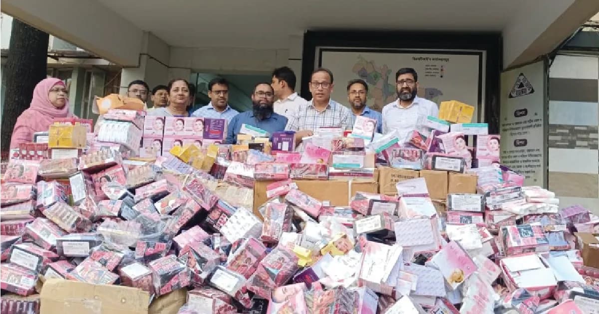 জব্দকৃত কসমেটিকসে আড়াই হাজার গুণ বেশি ক্ষতিকর হাইড্রোকুইনোন