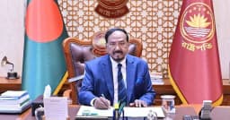 বঙ্গভবন থেকে বিদায় নিলেন ভারপ্রাপ্ত রাষ্ট্রপতি হাফিজ উদ্দিন