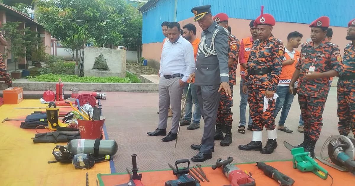 যশোরে বর্ণাঢ্য আয়োজনে ফায়ার সার্ভিস ও সিভিল ডিফেন্স সপ্তাহ শুরু