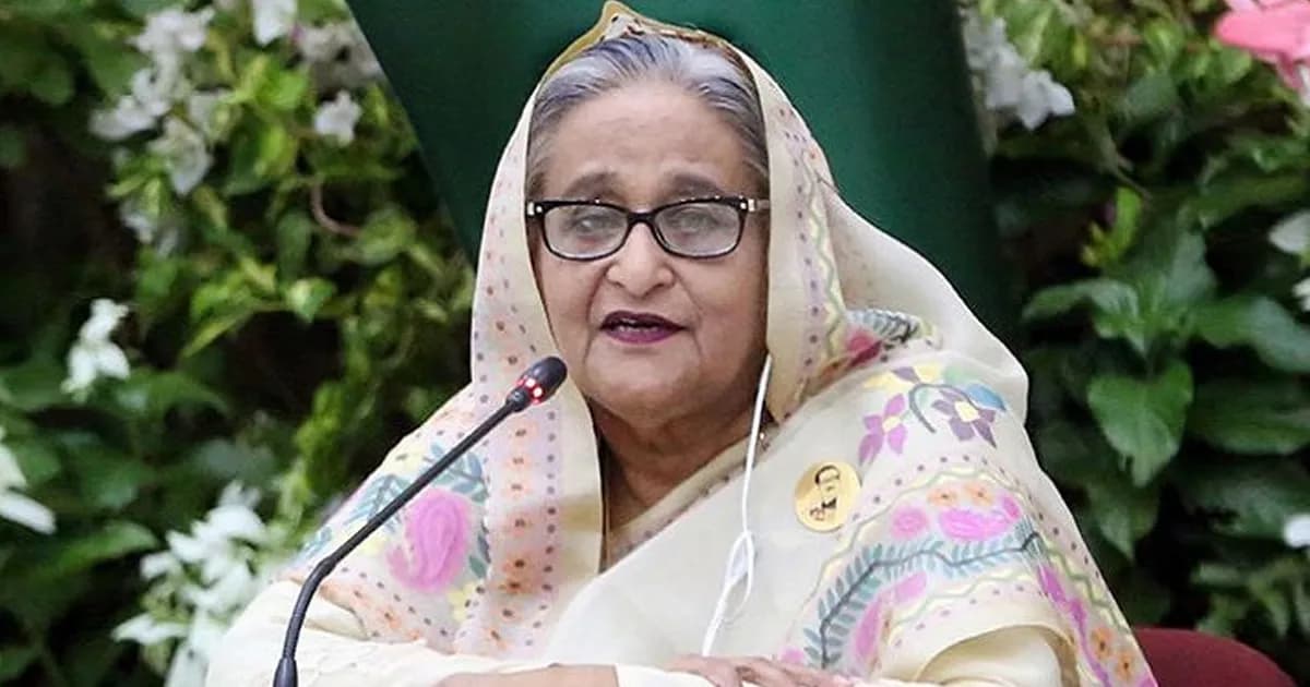 ডিসেম্বরেই দেশে ফেরার ঘোষণা দিলেন শেখ হাসিনা
