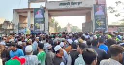 নোয়াখালীতে জামায়াতে ইসলামীর জনসভা: কানায় কানায় পূর্ণ মাঠ