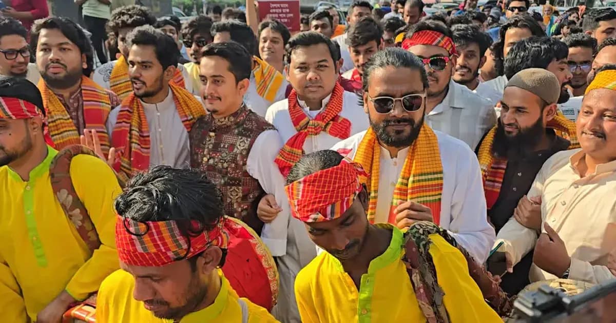 বাংলা নববর্ষ বরণে বর্ণিল আয়োজন করল এনসিপি