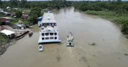তেতুলিয়া নদীর নাব্যতা সংকটে দক্ষিণাঞ্চলের নৌযোগাযোগ