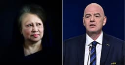 বেগম খালেদা জিয়ার মৃত্যুতে ফিফা সভাপতির শোক