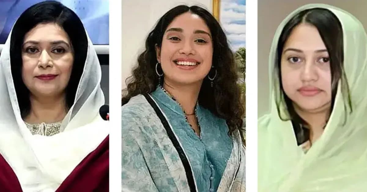 বগুড়া-৬ আসনের নির্বাচনে আলোচনায় জুবাইদা-জাইমা-শর্মিলা