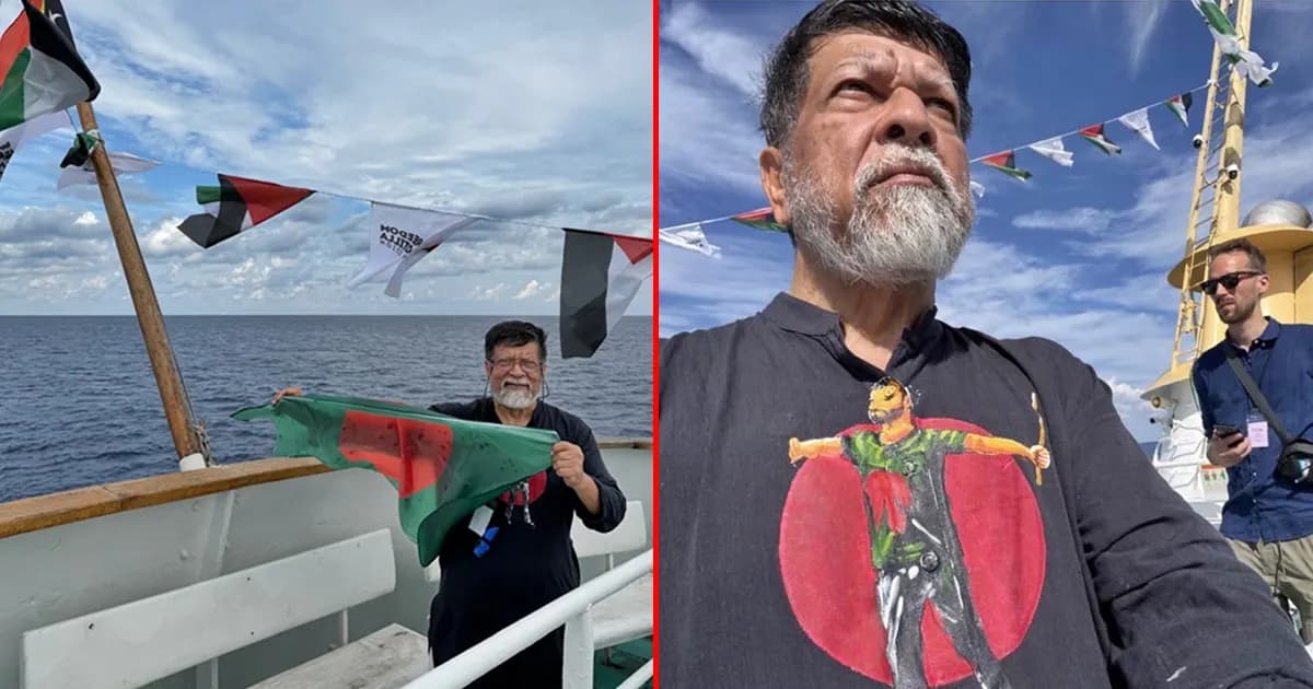 ফ্লোটিলায় ইসরায়েলি হামলা, শহিদুল আলমের অবস্থান নিয়ে শঙ্কা