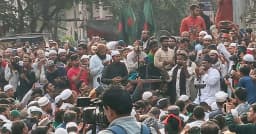 শাহবাগে ওসমান হাদির জন্য বিশেষ দোয়া