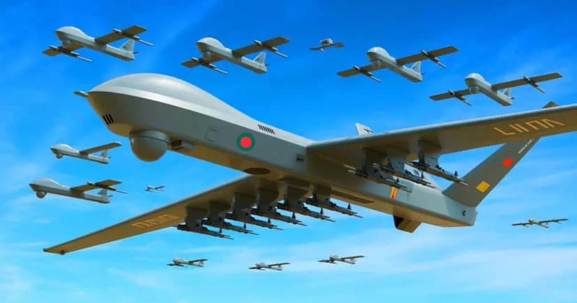 আকাশে নতুন শক্তি: চীনের সহায়তায় বাংলাদেশে শুরু হচ্ছে ড্রোন উৎপাদন