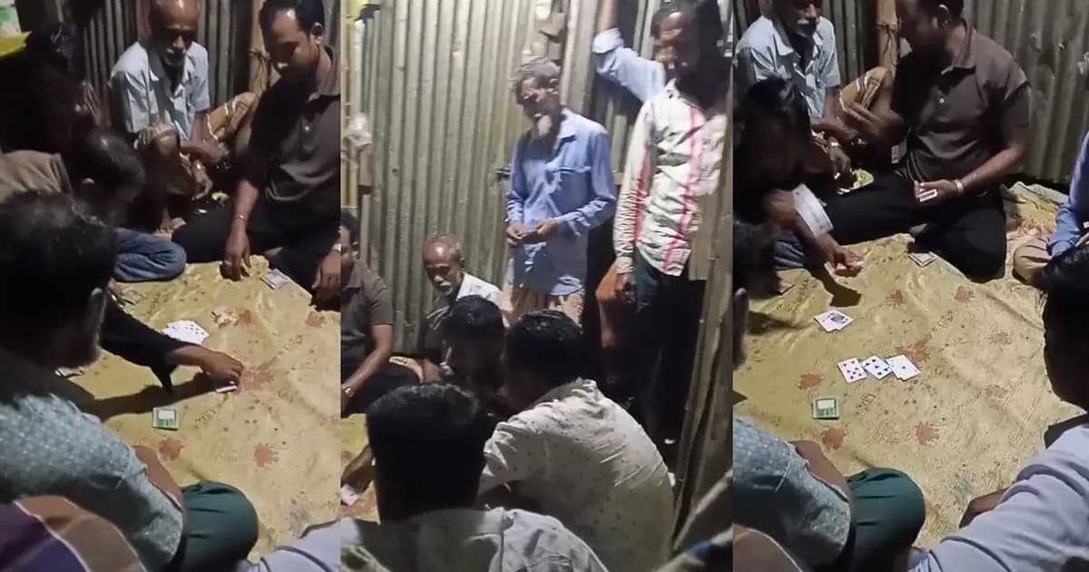 মৌলভীবাজারে প্রকাশ্যে জুয়া ও মদের আসরের অভিযোগ, আতঙ্কে স্থানীয়রা