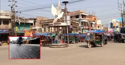 চুয়াডাঙ্গায় ৩৮ ডিগ্রির ওপর তাপমাত্রা, গলে যাচ্ছে রাস্তার পিচ