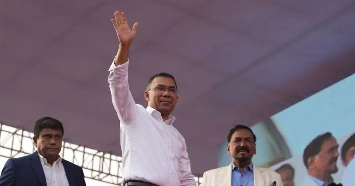 দেশবাসীকে ধন্যবাদ ও কৃতজ্ঞতা জানালেন তারেক রহমান