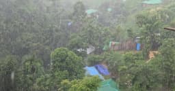 অবিরাম বর্ষণে বিপর্যস্ত রাঙামাটি, বাড়ছে পাহাড়ধসের শঙ্কা
