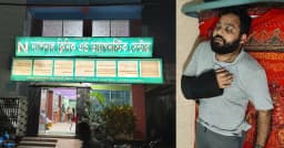 রোগী দেখা অবস্থায় ডাক্তারের উপর হামলা করলো আরেক ডাক্তার
