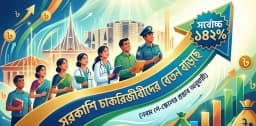 সরকারি চাকরিজীবীদের বেতন সর্বোচ্চ ১৪২ শতাংশ বাড়ছে