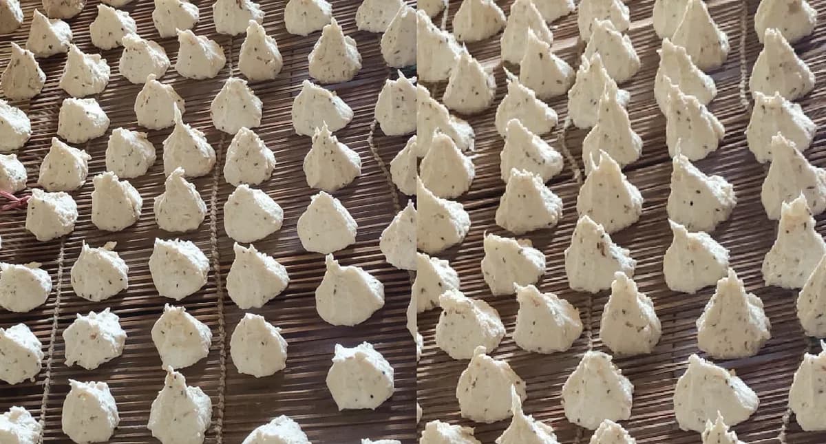 ঈশ্বরদীতে শীতের আমেজে ঘরে ঘরে ‘কুমড়ো বড়ি’ তৈরির হিড়িক