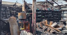 পঞ্চগড় বাজারে ভয়াবহ অগ্নিকাণ্ড, কয়েক কোটি টাকার ক্ষতি