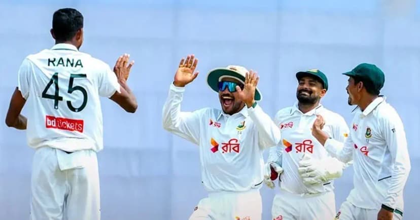 ভারতকে টপকে আইসিসি টেস্ট চ্যাম্পিয়নশিপে পাঁচে বাংলাদেশ