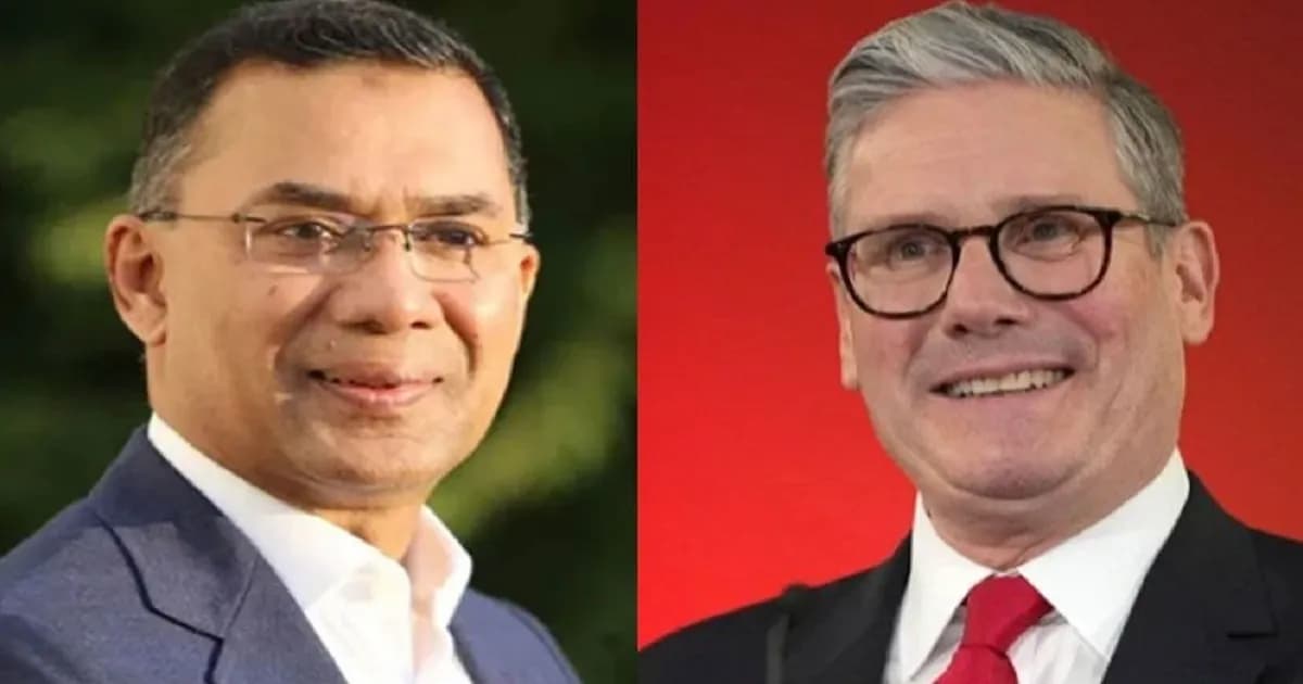 তারেক রহমানকে ব্রিটিশ প্রধানমন্ত্রীর চিঠি, অংশীদারিত্ব জোরদারে প্রতিশ্রুতি