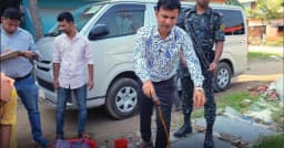 পাবনায় নকল ও ক্ষতিকর স্পাইডার পানীয় ধ্বংস