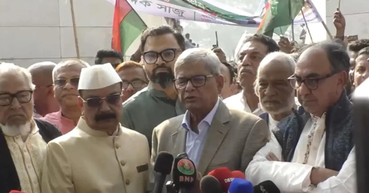 স্বাধীনতার শত্রুরা আবার মাথাচাড়া দিতে চায়: মির্জা ফখরুল