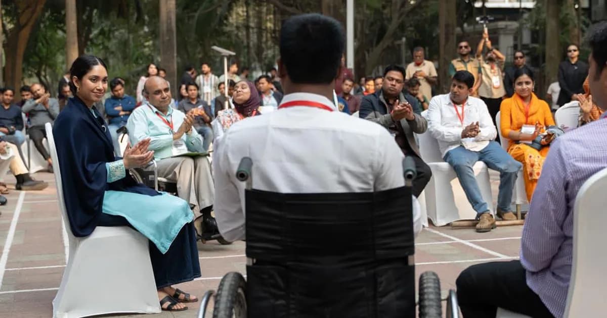 দেশ গঠনের পরিকল্পনায় প্রতিবন্ধীদের গুরুত্ব দিতে চান জাইমা রহমান