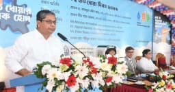 হাত ধোয়া ও স্বাস্থ্যবিধিতে গড়ে উঠবে সুস্থ প্রজন্ম: মীর শাহে আলম