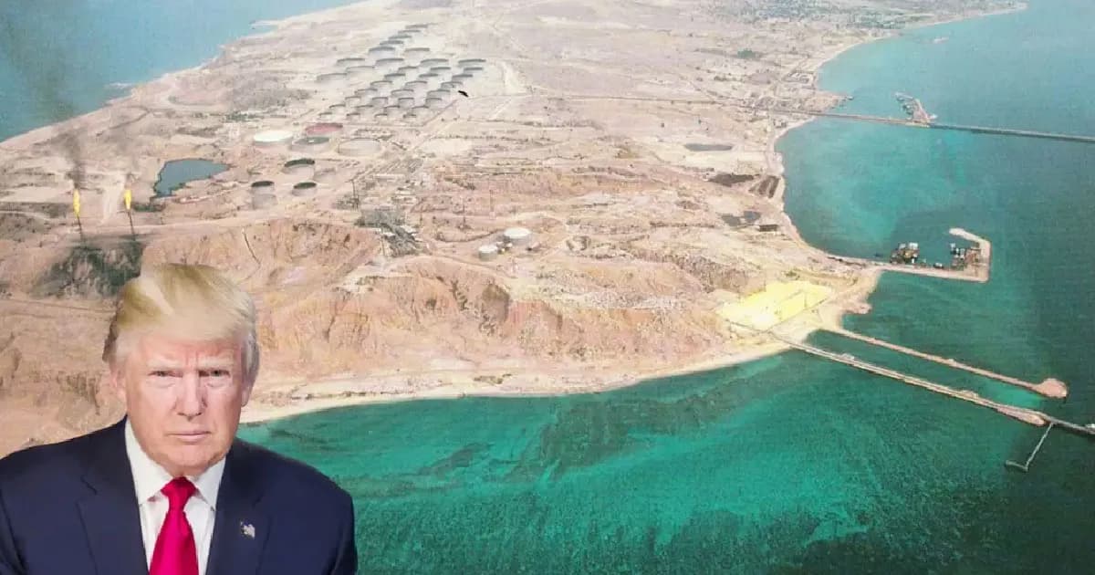 ইরানের তেলসমৃদ্ধ খার্গ দ্বীপ দখলে নিতে চাই : ডোনাল্ড ট্রাম্প