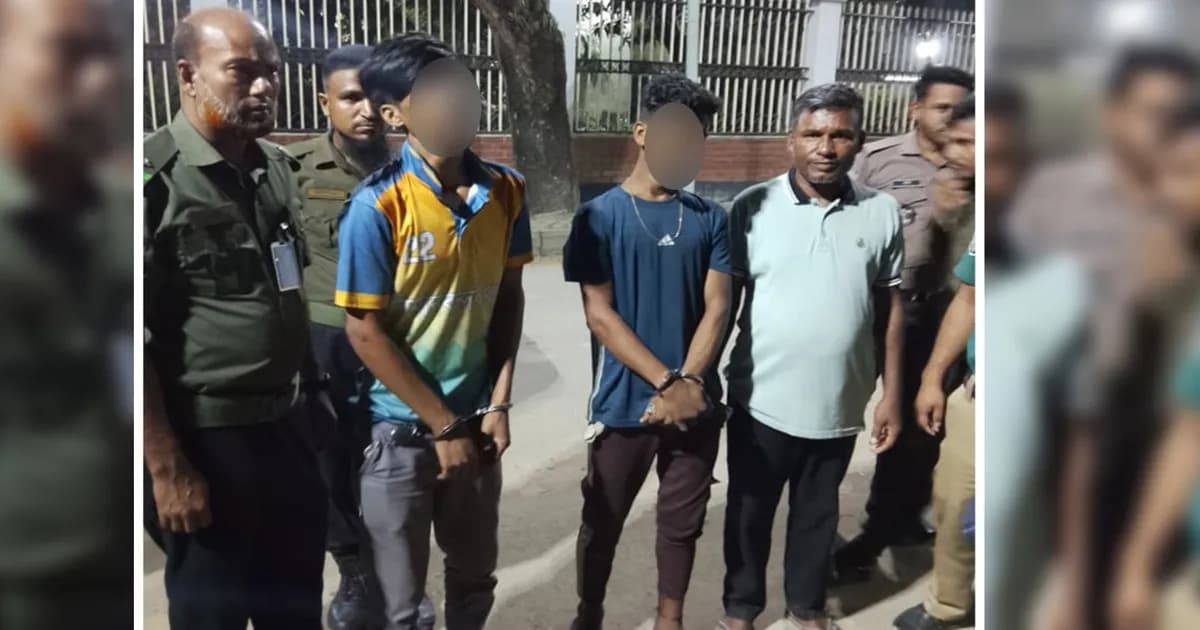 বিমানবন্দরের কাছে ছিনতাইয়ের পরিকল্পনা, আনসারের হাতে আটক ২