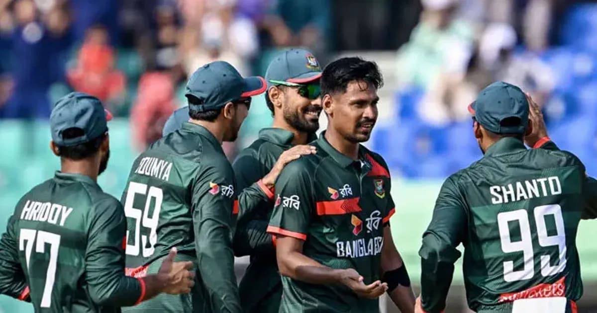 মোস্তাফিজ–নাহিদের বোলিংয়ে চাপে নিউজিল্যান্ড