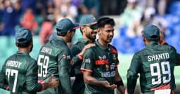 মোস্তাফিজ–নাহিদের বোলিংয়ে চাপে নিউজিল্যান্ড