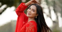 অসুস্থ শরীর নিয়েই শুটিং সেটে সামিরা খান মাহি