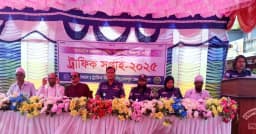 পিরোজপুরে বর্ণাঢ্য আয়োজনে ট্রাফিক সপ্তাহ উদযাপন