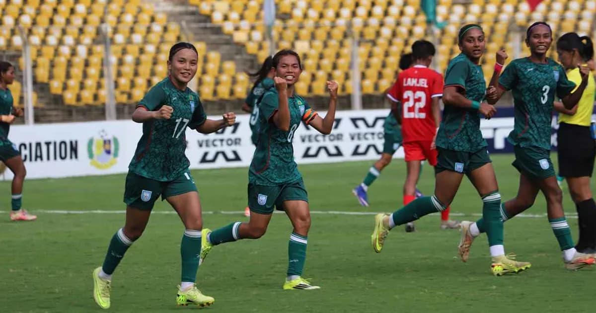 রুদ্ধশ্বাস লড়াইয়ে টানা তৃতীয়বার সাফের ফাইনালে বাংলাদেশ