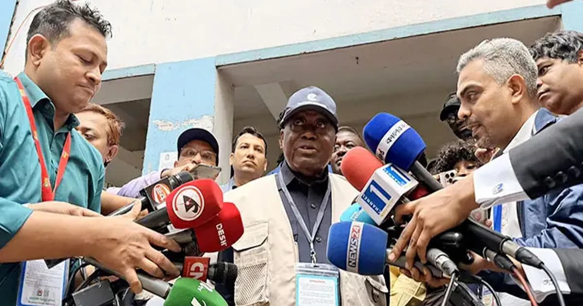 শান্তিপূর্ণভাবে ভোট গ্রহণ শুরু চলছে: কমনওয়েলথ পর্যবেক্ষক