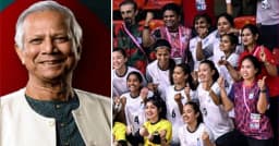 সাফ ফুটসালে নারী দলের শিরোপা জয়, প্রধান উপদেষ্টার অভিনন্দন