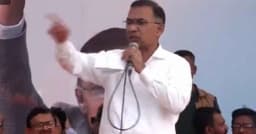 দুই দশকের পর নীলফামারীতে জনসভার মঞ্চে তারেক রহমান