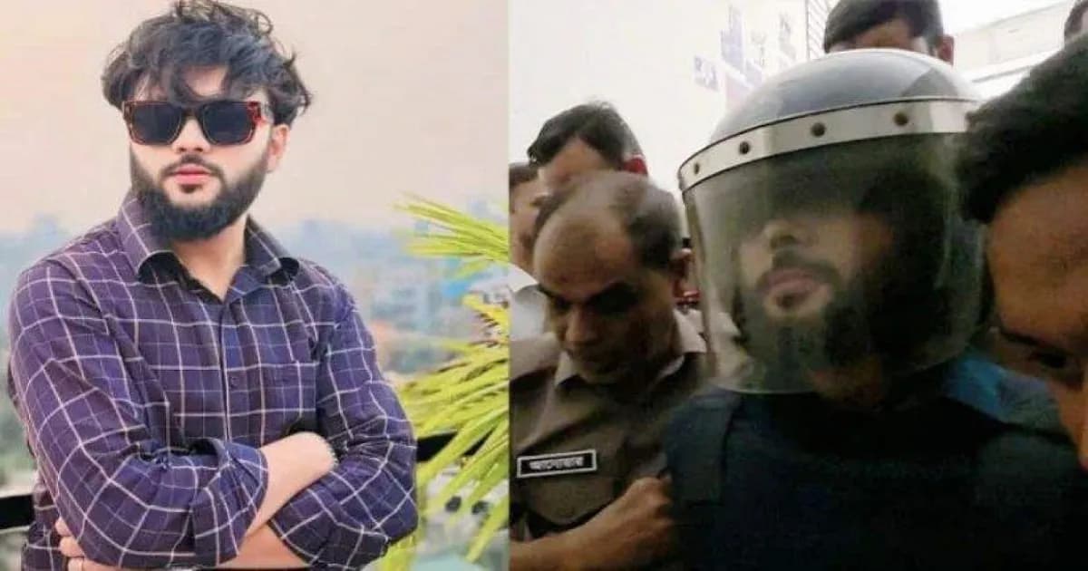 এবার জুলাই আন্দোলনের হত্যাচেষ্টা মামলায় গ্রেপ্তার আর এস ফাহিম